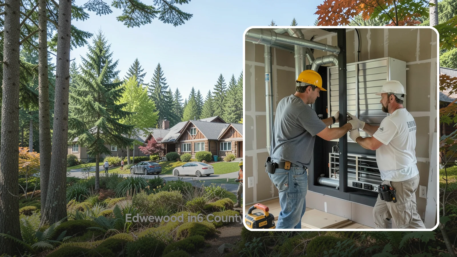 Air Handler Installation in Edgewood, Pierce County, WA - We install and replace air handlers that circulate conditioned air throughout your home's duct system.