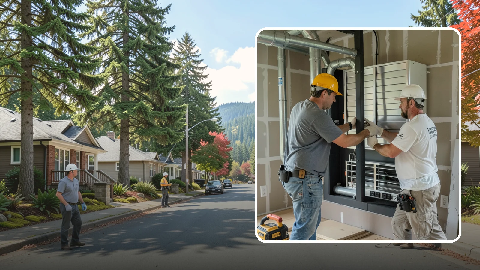 Air Handler Installation in Hunts Point, King County, WA - We install and replace air handlers that circulate conditioned air throughout your home's duct system.