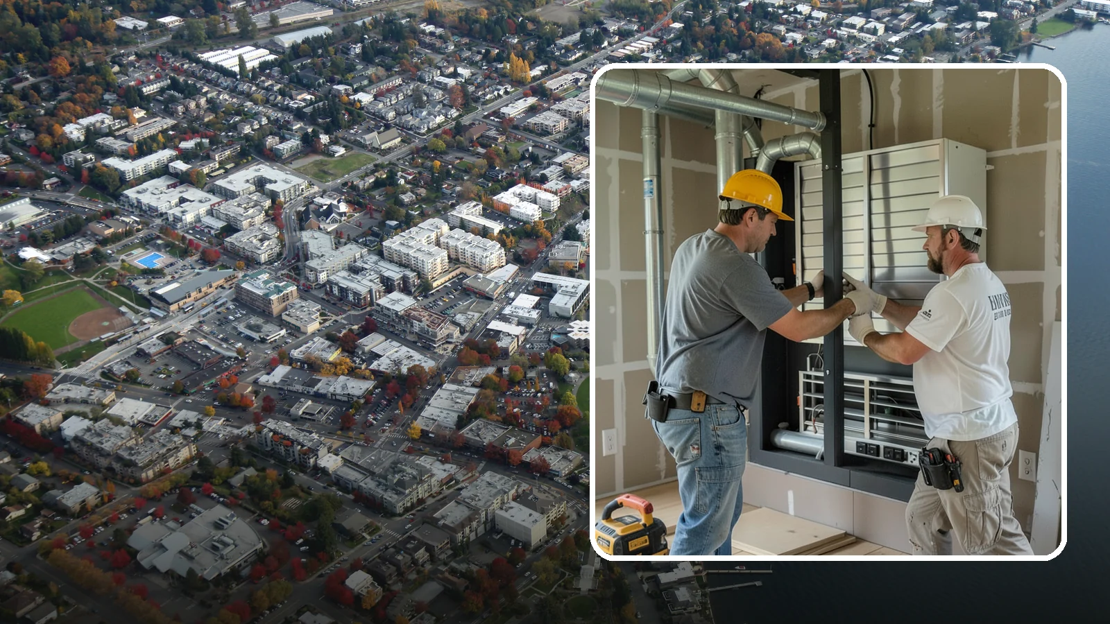 Air Handler Installation in Kirkland, King County, WA - We install and replace air handlers that circulate conditioned air throughout your home's duct system.