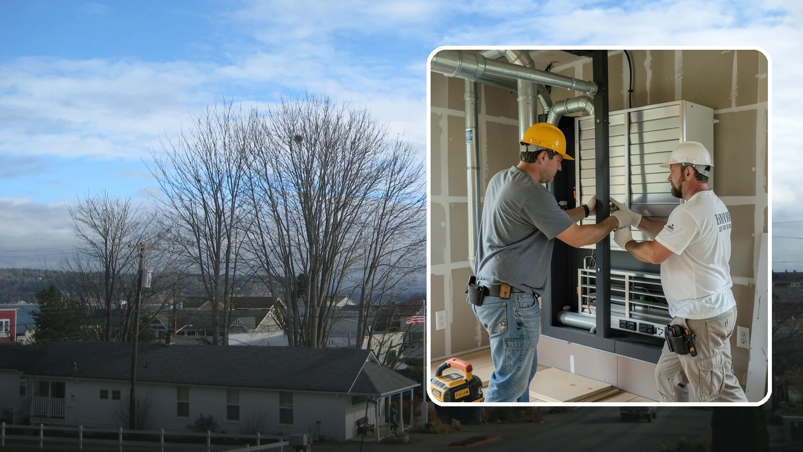 Air Handler Installation in Langley, Island County, WA - We install and replace air handlers that circulate conditioned air throughout your home's duct system.