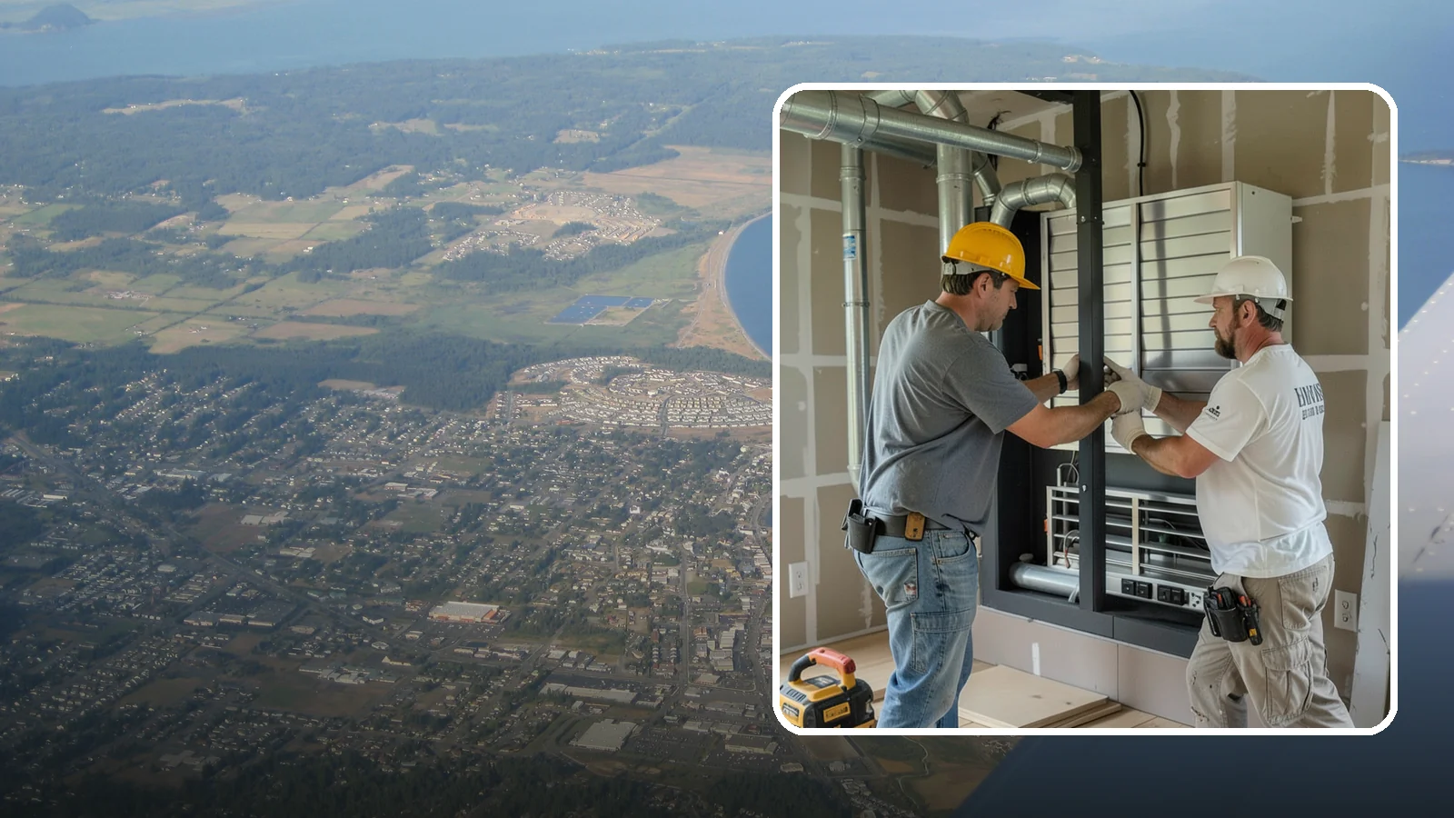Air Handler Installation in Oak Harbor, Island County, WA - We install and replace air handlers that circulate conditioned air throughout your home's duct system.