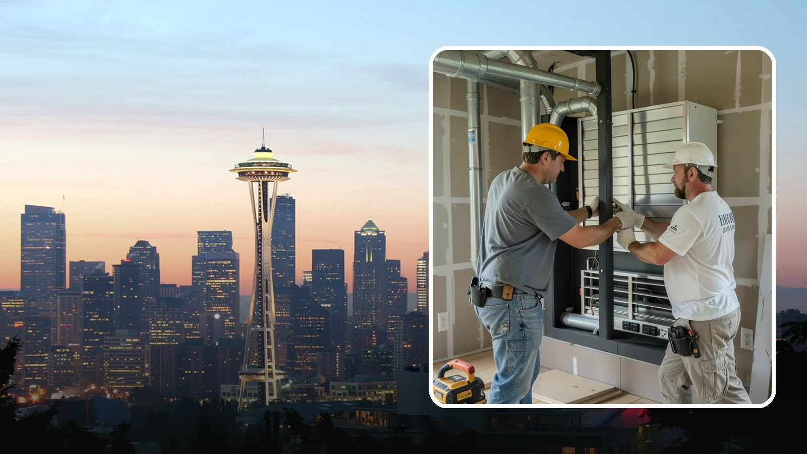 Air Handler Installation in Seattle, King County, WA - We install and replace air handlers that circulate conditioned air throughout your home's duct system.