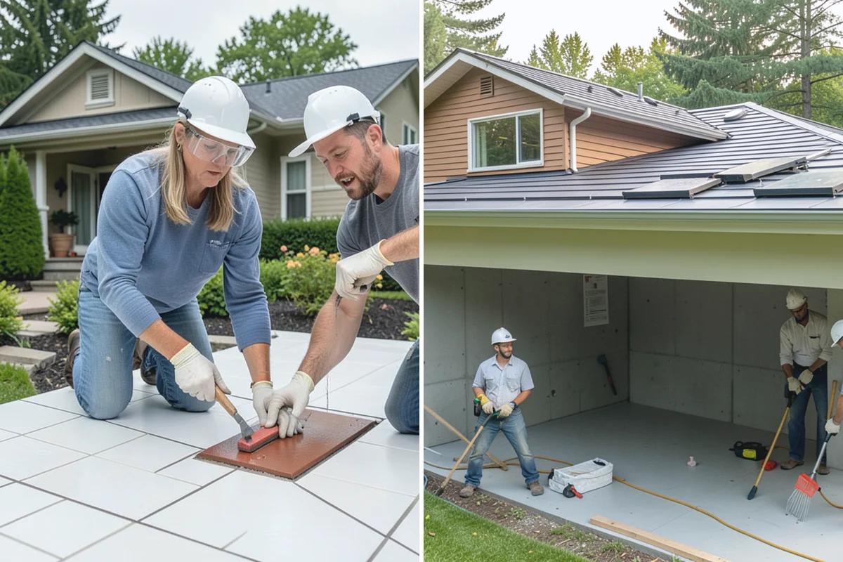 Air Sealing in Beaux Arts Village, King County, WA - Identify leakage points at the attic, basement, and living-space penetrations