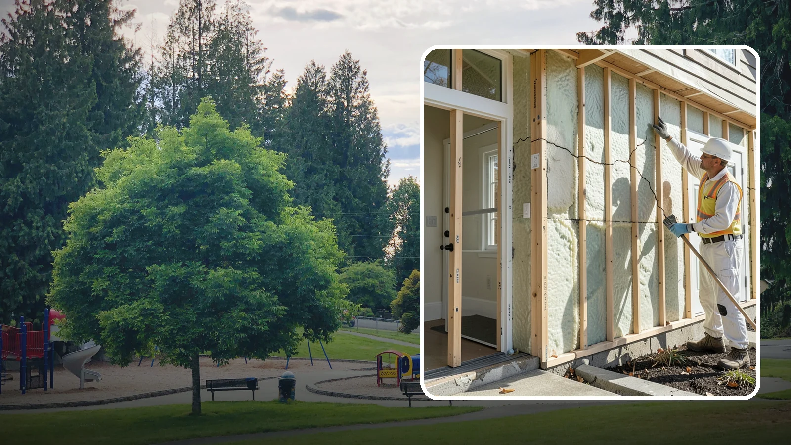 Air Sealing in Bonney Lake, Pierce County, WA - Precision air sealing that stops the drafts driving up your energy bills and chilling PNW homes.