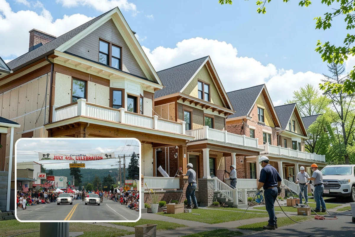 Air Sealing in Carnation, King County, WA - Cuts conditioned air loss through hidden gaps
