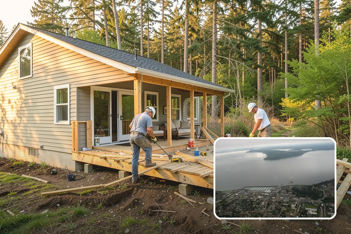 Air Sealing in Des Moines, King County, WA - Cuts conditioned air loss through hidden gaps