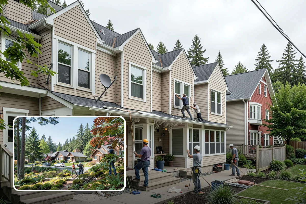 Air Sealing in Edgewood, Pierce County, WA - Cuts conditioned air loss through hidden gaps