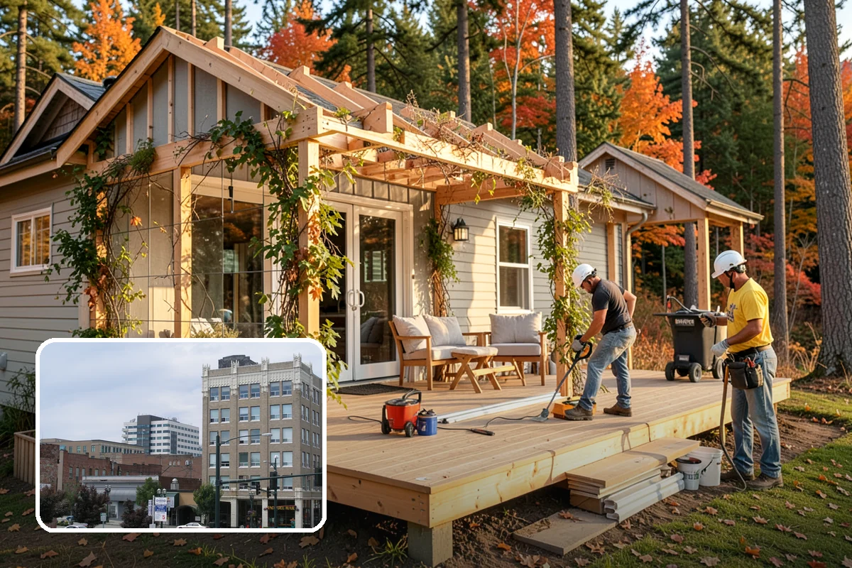 Air Sealing in Everett, Snohomish County, WA - Cuts conditioned air loss through hidden gaps