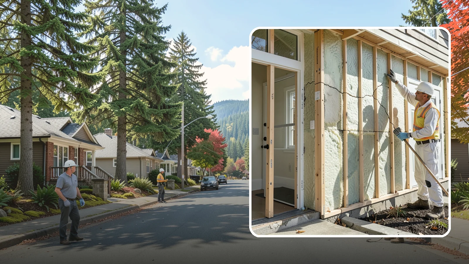 Air Sealing in Hunts Point, King County, WA - Precision air sealing that stops the drafts driving up your energy bills and chilling PNW homes.