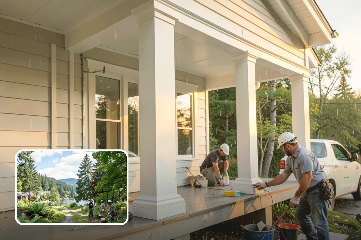Air Sealing in Lake Forest Park, King County, WA - Cuts conditioned air loss through hidden gaps