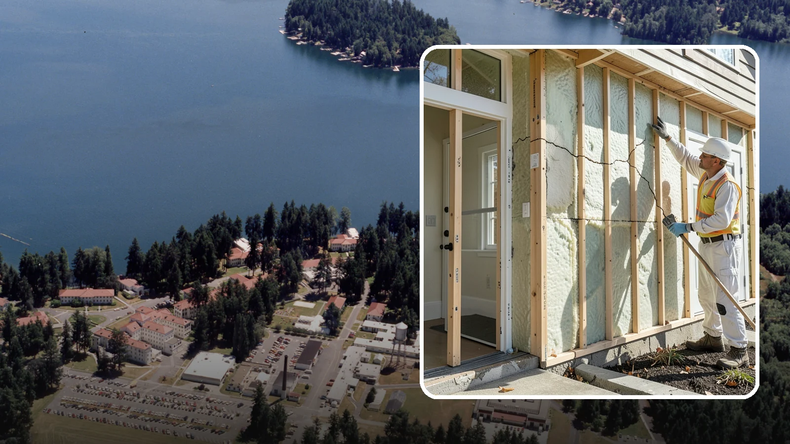 Air Sealing in Lakewood, Pierce County, WA - Precision air sealing that stops the drafts driving up your energy bills and chilling PNW homes.
