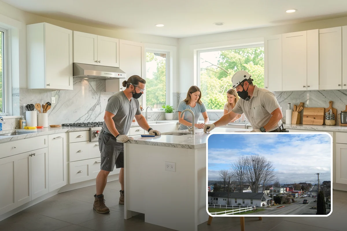 Air Sealing in Langley, Island County, WA - Cuts conditioned air loss through hidden gaps