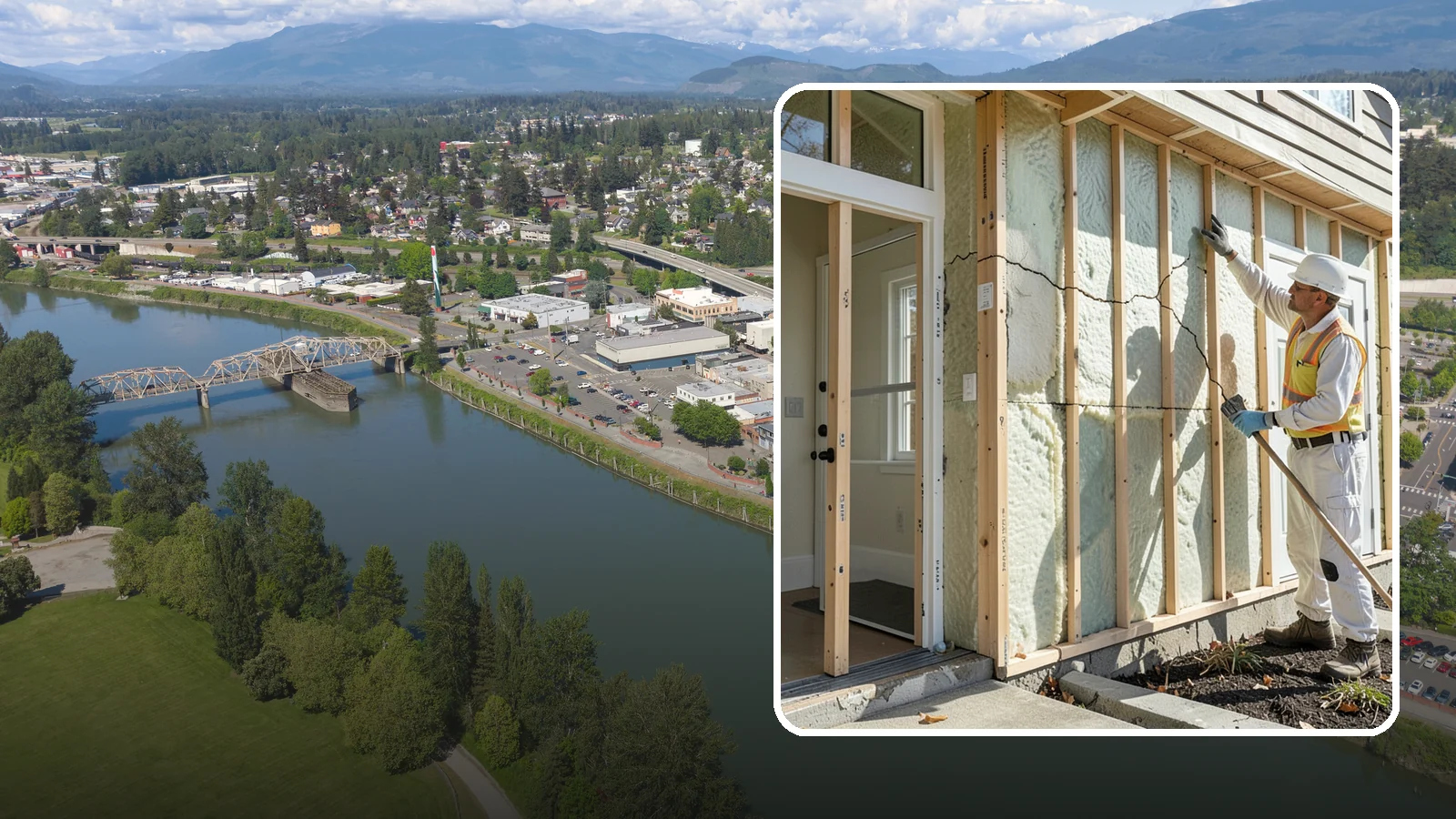 Air Sealing in Mount Vernon, Skagit County, WA - Precision air sealing that stops the drafts driving up your energy bills and chilling PNW homes.