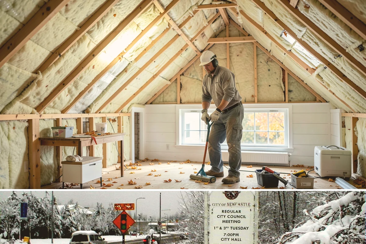 Air Sealing in Newcastle, King County, WA - Any season works, though cool months make drafts easy to locate and confirm.