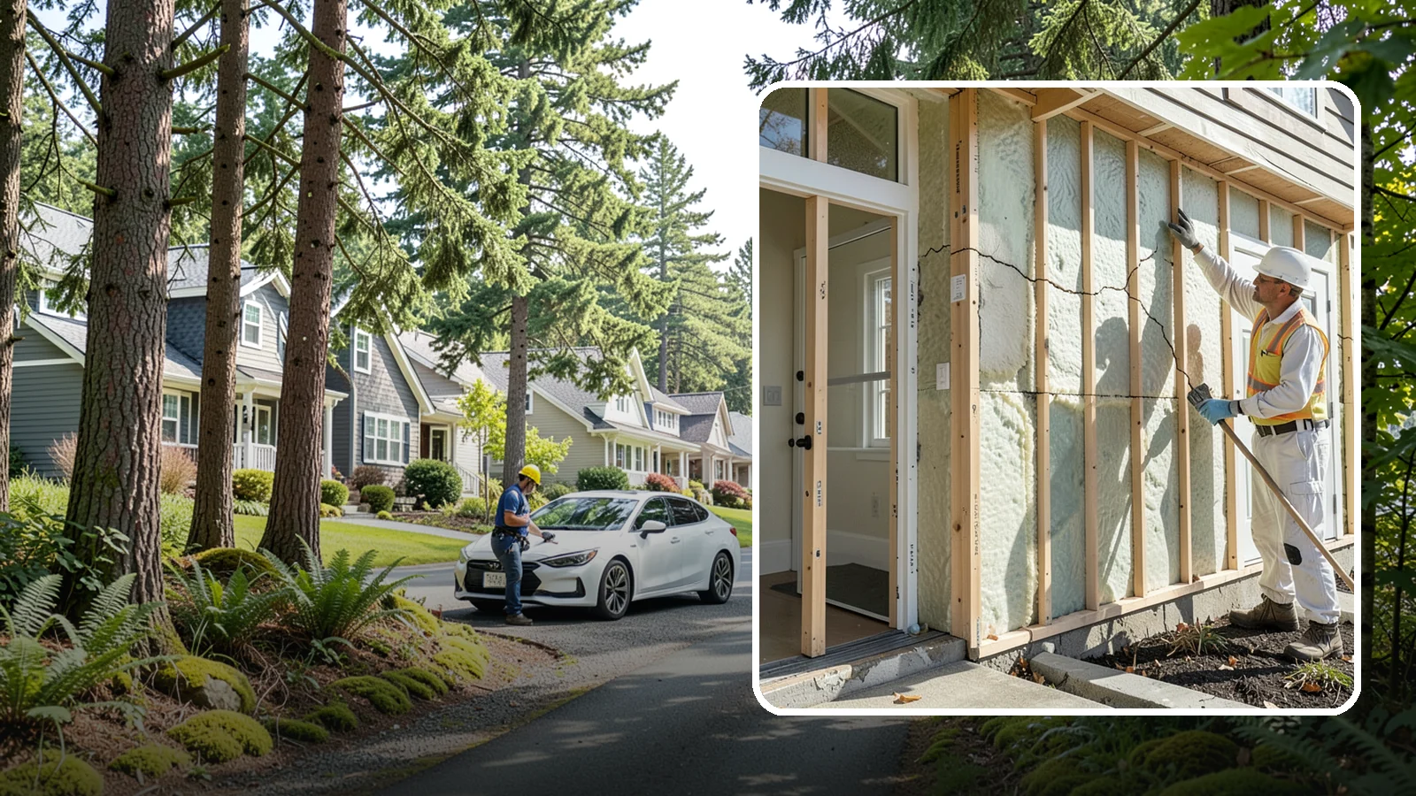 Air Sealing in Normandy Park, King County, WA - Precision air sealing that stops the drafts driving up your energy bills and chilling PNW homes.