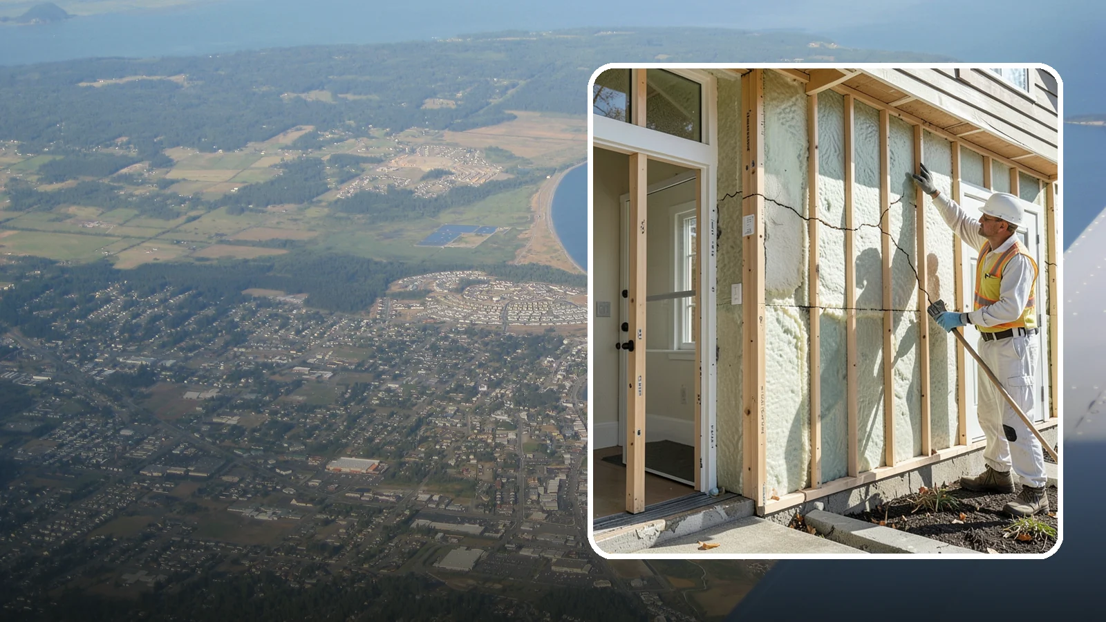 Air Sealing in Oak Harbor, Island County, WA - Precision air sealing that stops the drafts driving up your energy bills and chilling PNW homes.