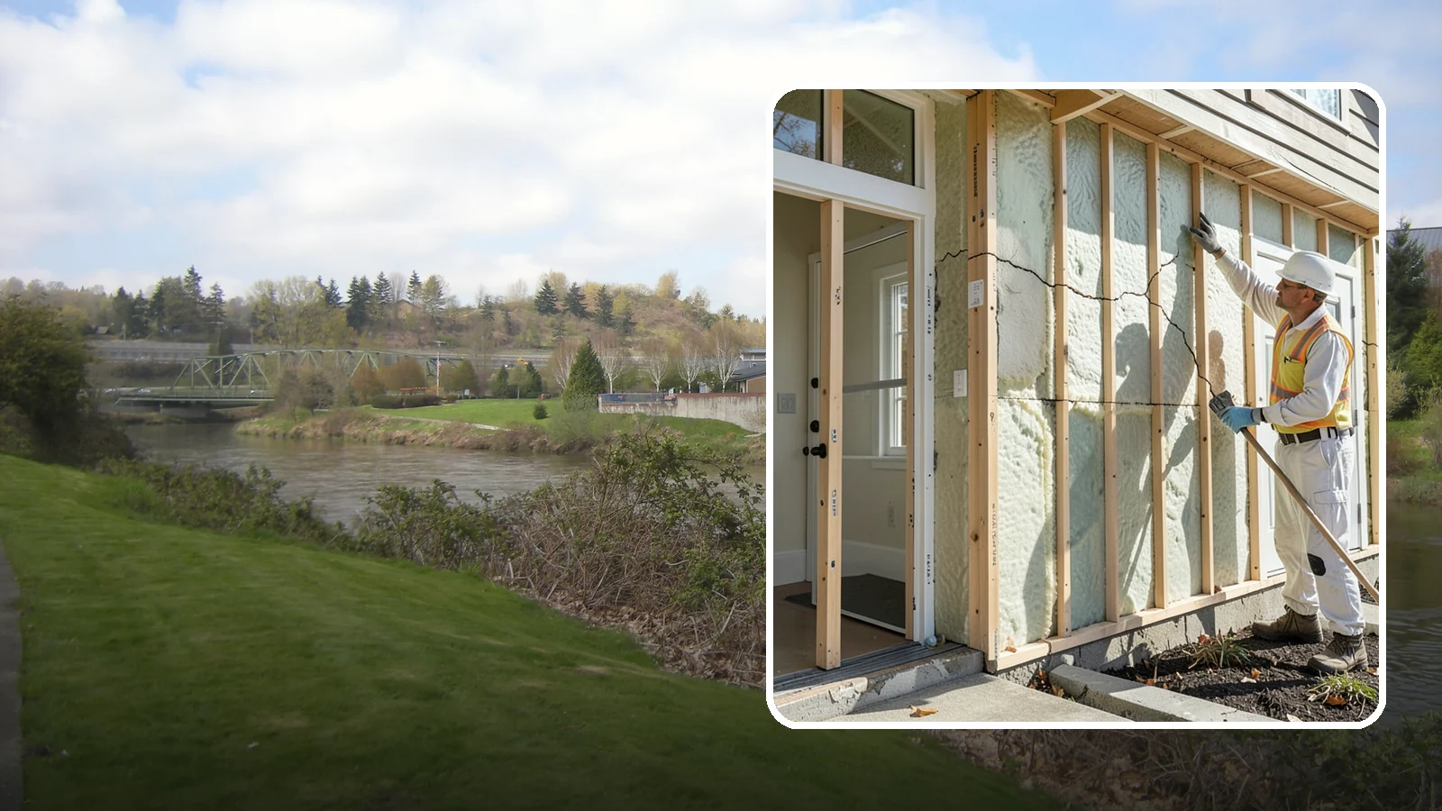 Air Sealing in Tukwila, King County, WA - Precision air sealing that stops the drafts driving up your energy bills and chilling PNW homes.
