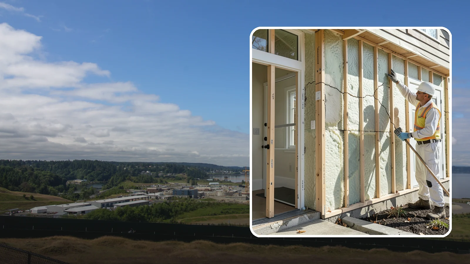 Air Sealing in University Place, Pierce County, WA - Precision air sealing that stops the drafts driving up your energy bills and chilling PNW homes.