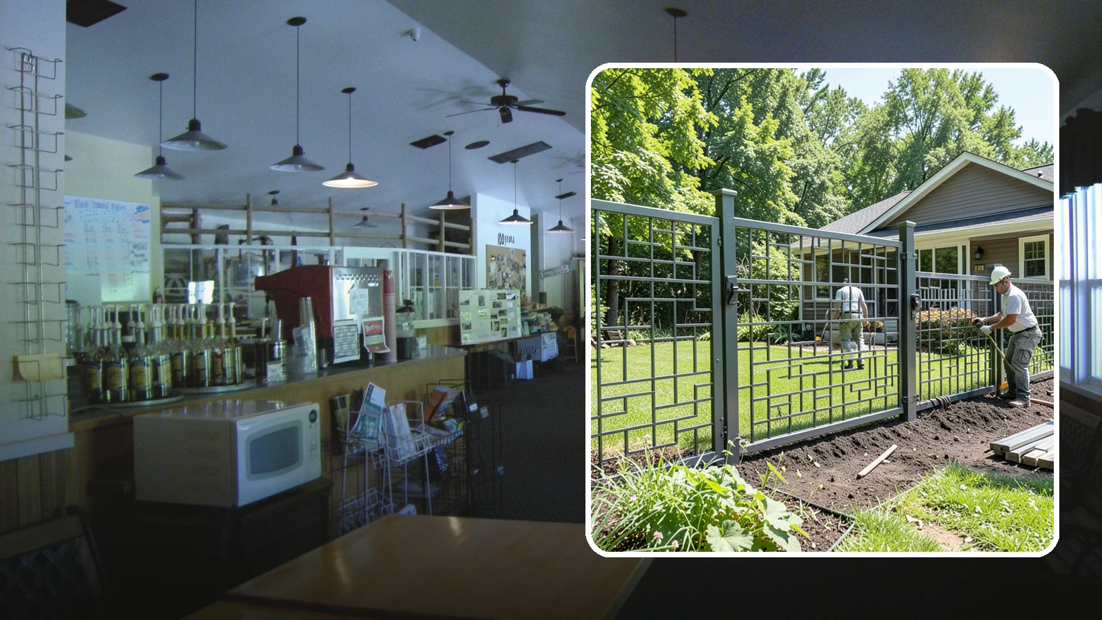Aluminum Fence Installation in Black Diamond, King County, WA - An elegant aluminum fence that combines ornamental style with rust-proof durability for wet Northwest yards.