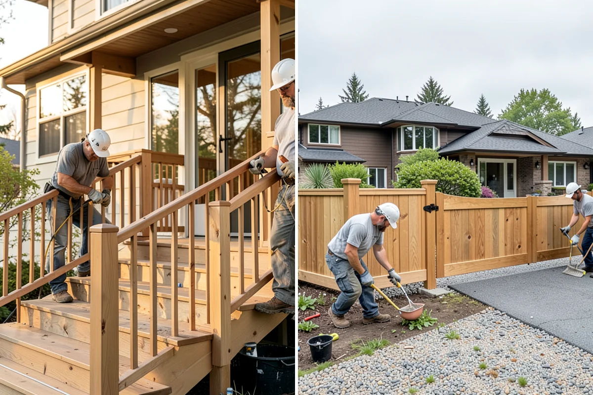 Aluminum Fence Installation in Hunts Point, King County, WA - Confirm layout, slope, and any pool-code needs
