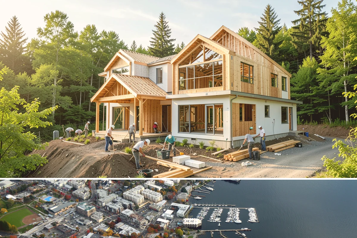 Aluminum Fence Installation in Kirkland, King County, WA - Dry-season footings cure firmly before the wet months, keeping panels level.