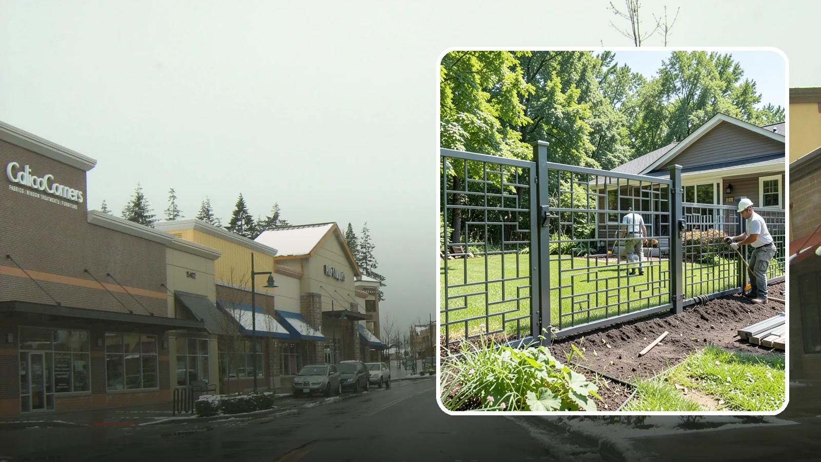 Aluminum Fence Installation in Mill Creek, Snohomish County, WA - An elegant aluminum fence that combines ornamental style with rust-proof durability for wet Northwest yards.