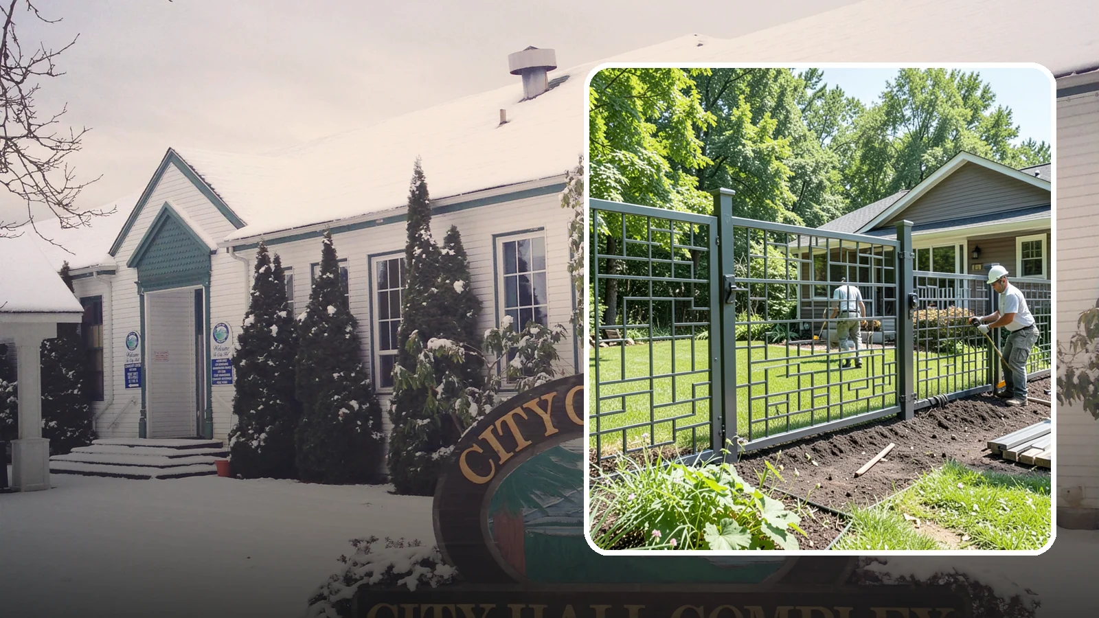 Aluminum Fence Installation in Pacific, King County, WA - An elegant aluminum fence that combines ornamental style with rust-proof durability for wet Northwest yards.