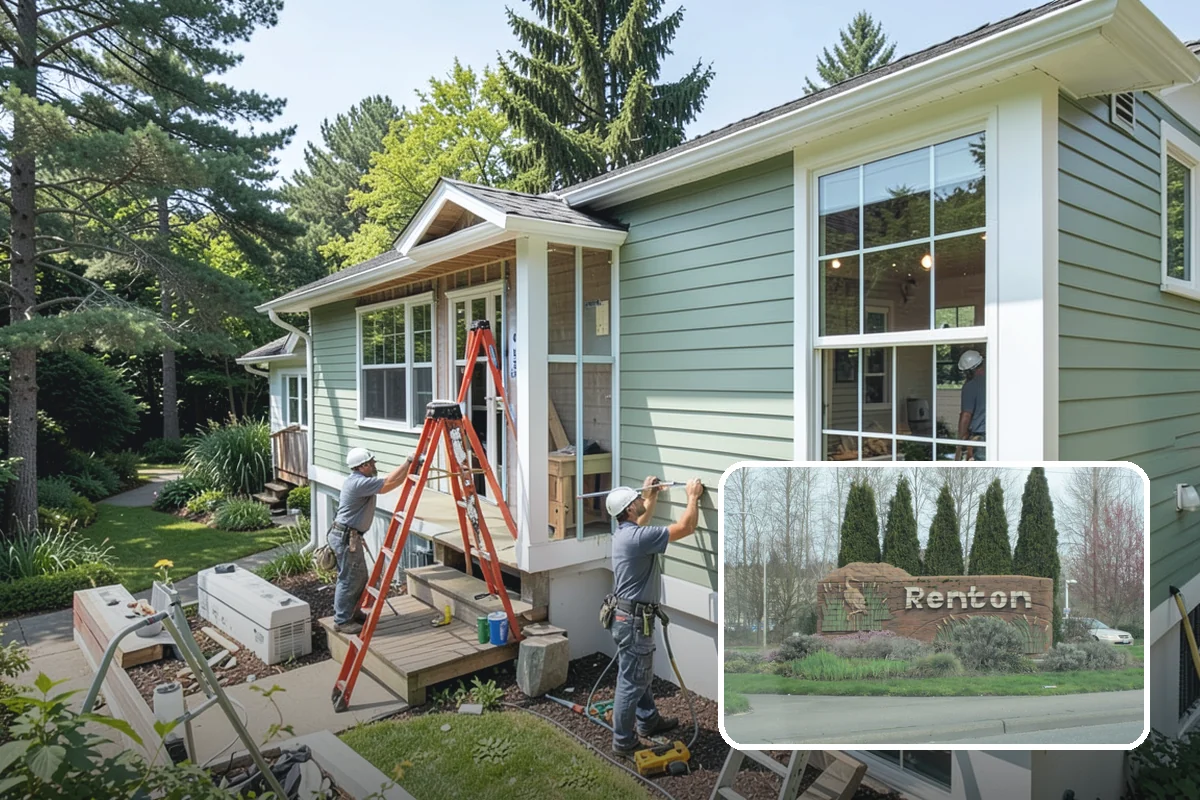 Aluminum Fence Installation in Renton, King County, WA - Rust-proof powder-coated finish