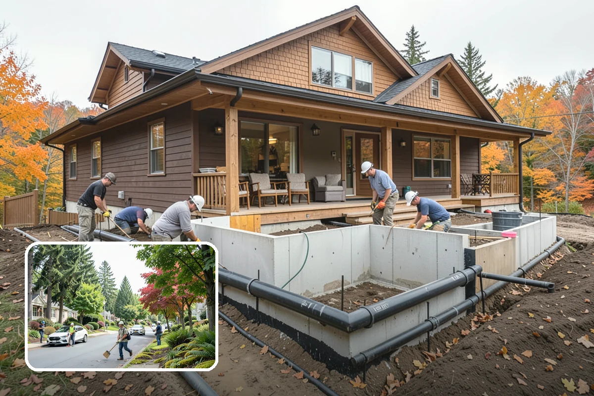 Aluminum Window Installation in Beaux Arts Village, King County, WA - High strength supporting large glass spans