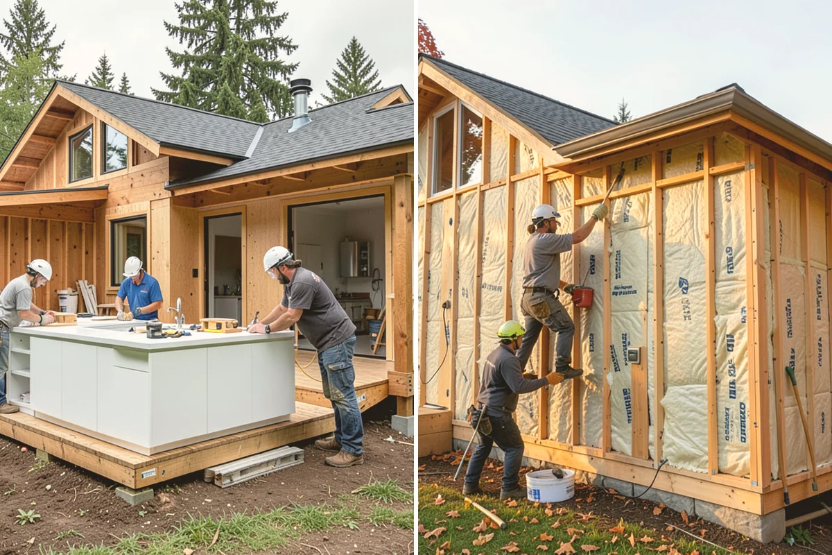 Aluminum Window Installation in Bellevue, King County, WA - Confirm openings and specify thermally broken frames