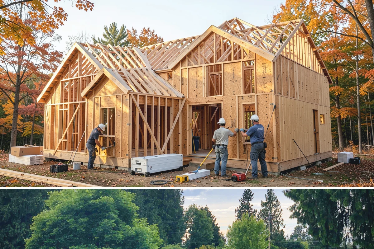 Aluminum Window Installation in Bonney Lake, Pierce County, WA - Aluminum installs proceed in all seasons, with dry days preferred for exterior sealing and finish work.