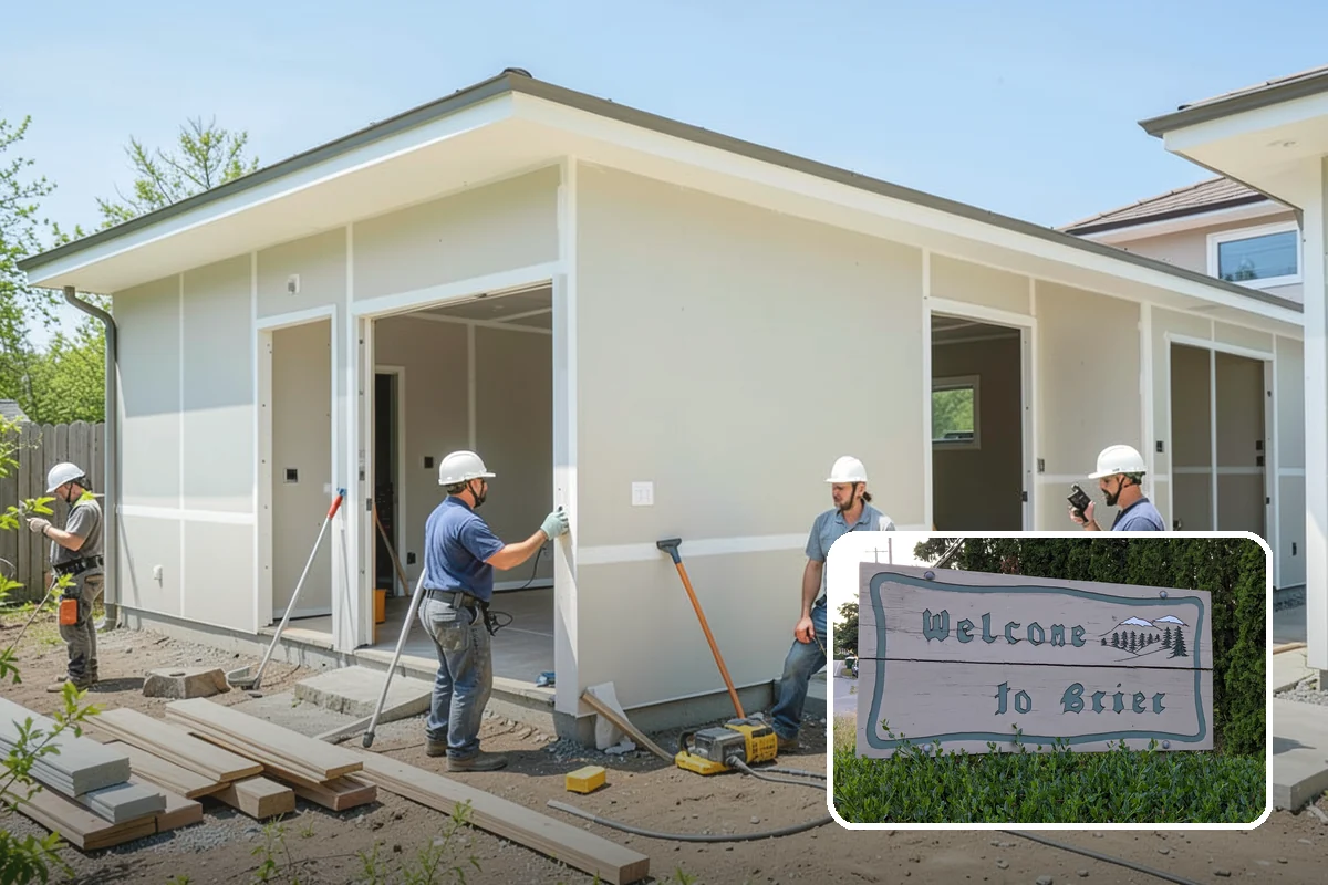 Aluminum Window Installation in Brier, Snohomish County, WA - High strength supporting large glass spans