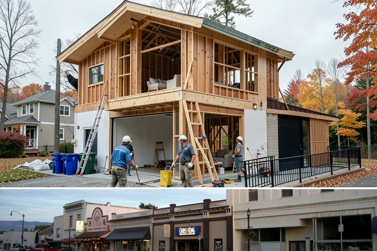 Aluminum Window Installation in Burlington, Skagit County, WA - Aluminum installs proceed in all seasons, with dry days preferred for exterior sealing and finish work.