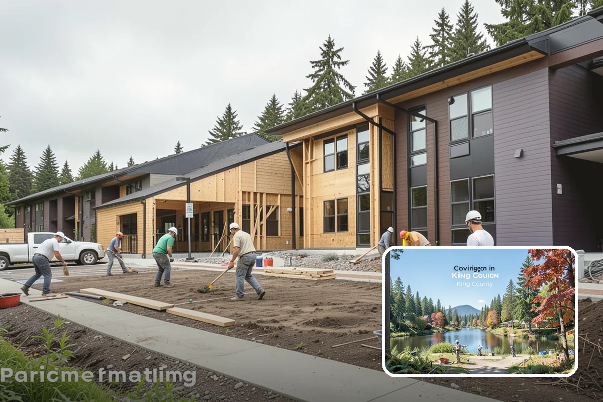 Aluminum Window Installation in Covington, King County, WA - High strength supporting large glass spans