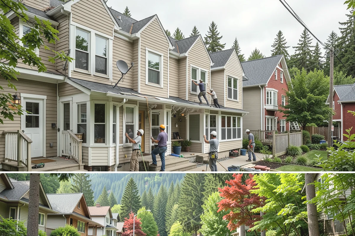 Aluminum Window Installation in Darrington, Snohomish County, WA - Aluminum installs proceed in all seasons, with dry days preferred for exterior sealing and finish work.
