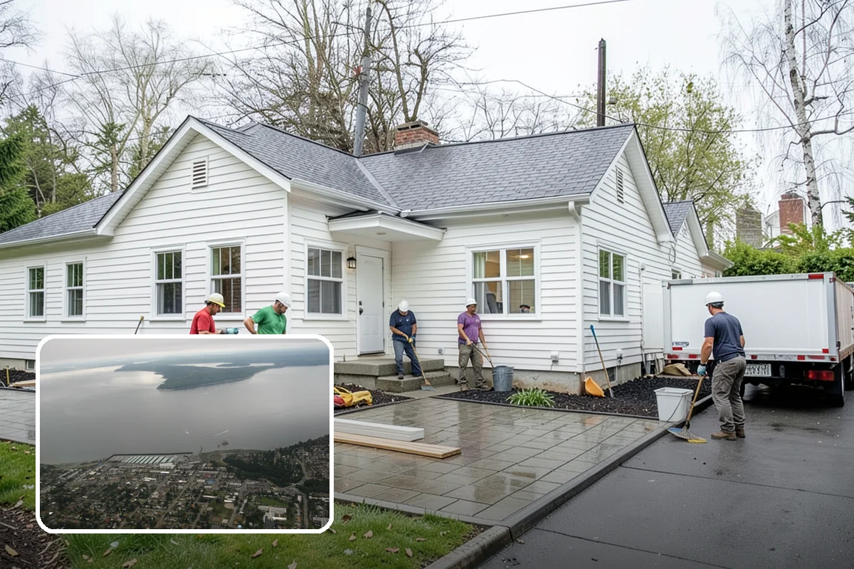 Aluminum Window Installation in Des Moines, King County, WA - High strength supporting large glass spans