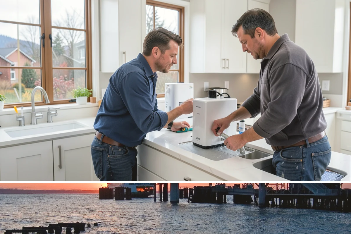Aluminum Window Installation in Edmonds, Snohomish County, WA - Aluminum installs proceed in all seasons, with dry days preferred for exterior sealing and finish work.