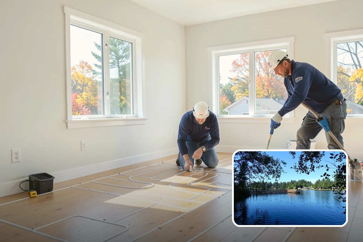Aluminum Window Installation in Federal Way, King County, WA - High strength supporting large glass spans