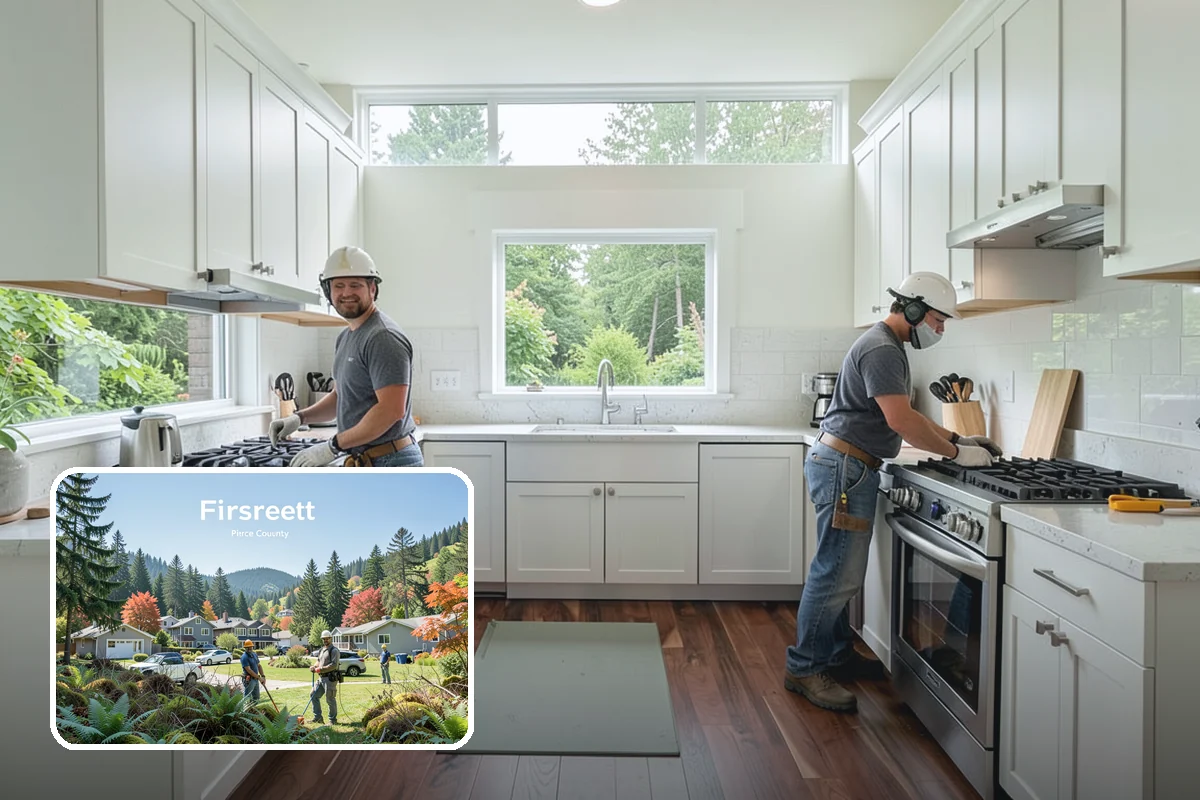 Aluminum Window Installation in Fircrest, Pierce County, WA - High strength supporting large glass spans