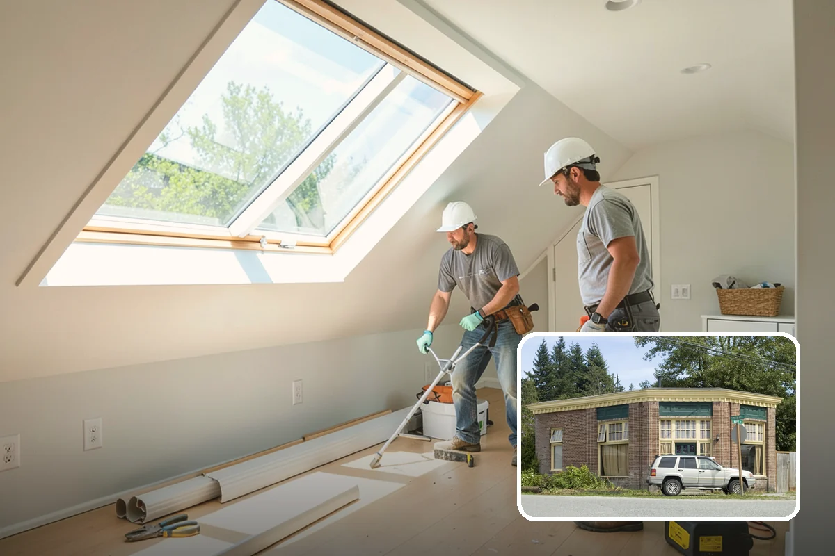Aluminum Window Installation in Hamilton, Skagit County, WA - High strength supporting large glass spans