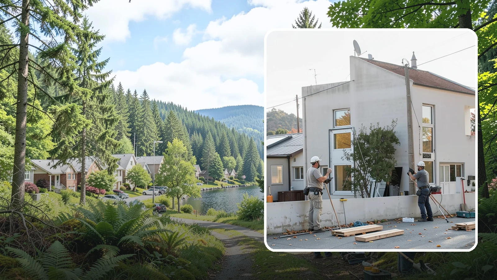 Aluminum Window Installation in Lake Forest Park, King County, WA - Installing strong, slim aluminum-framed windows well suited to modern and light-commercial projects in the Puget Sound area.