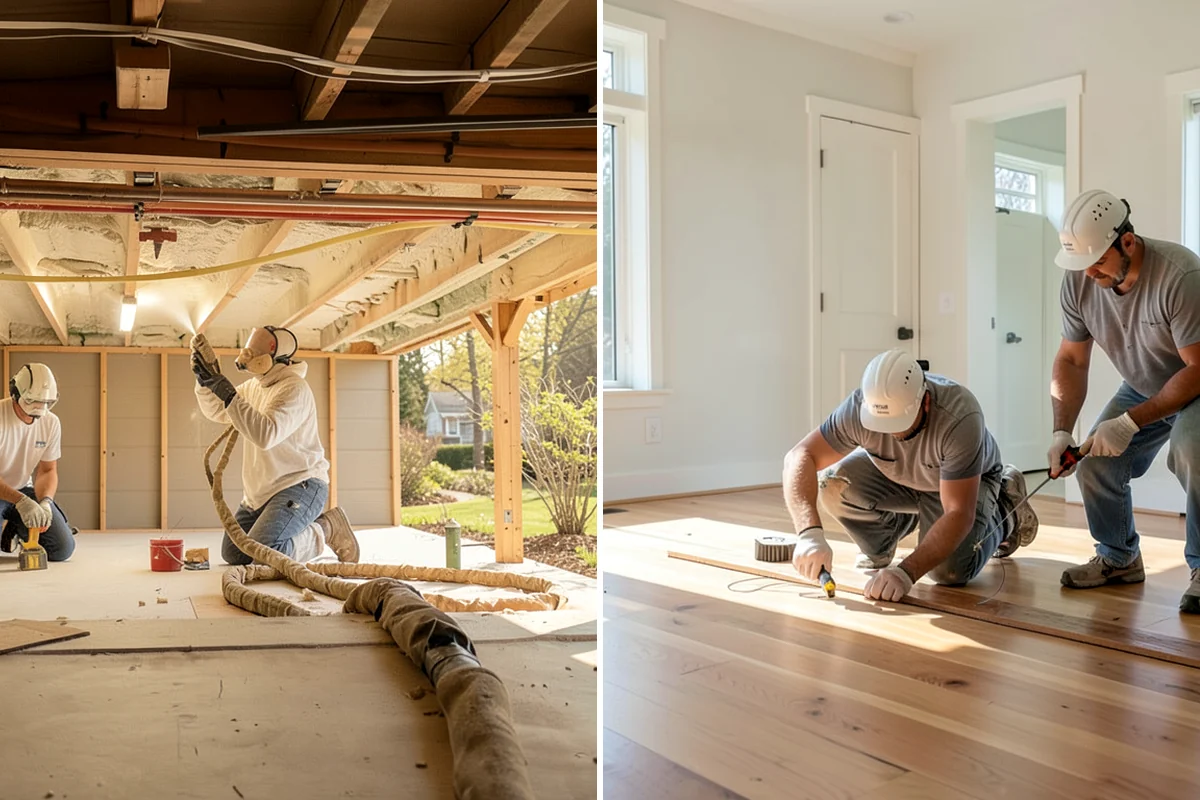 Aluminum Window Installation in Lake Forest Park, King County, WA - Confirm openings and specify thermally broken frames
