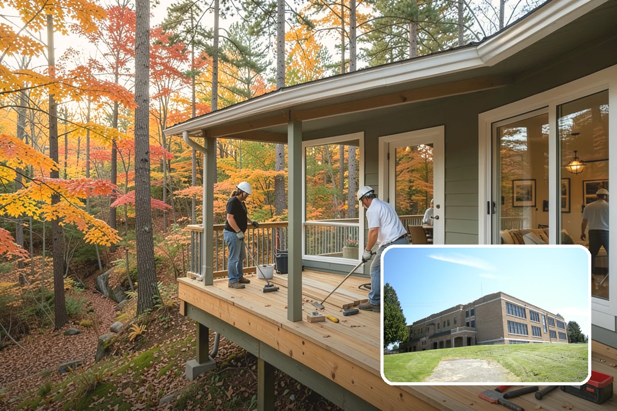 Aluminum Window Installation in Maple Valley, King County, WA - High strength supporting large glass spans