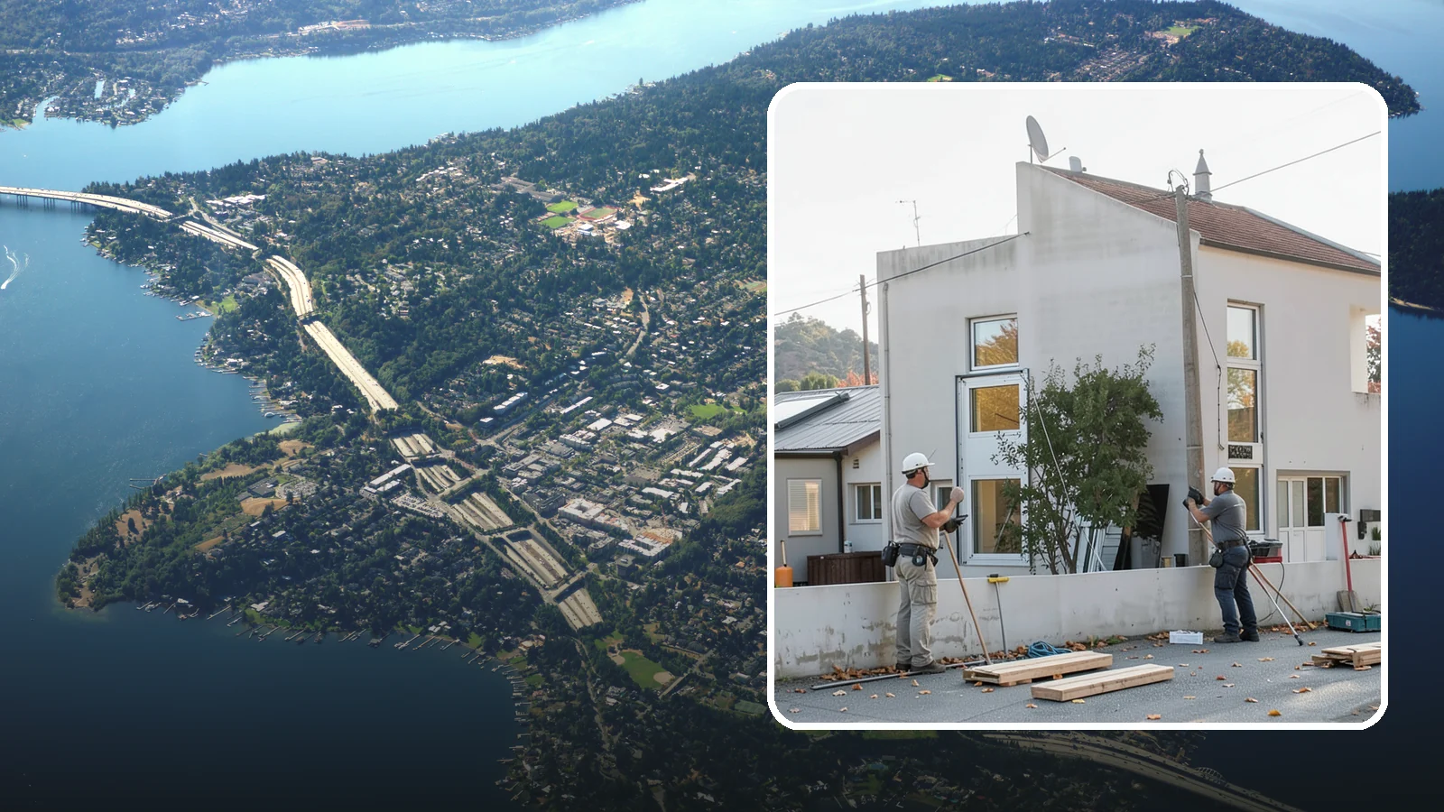 Aluminum Window Installation in Mercer Island, King County, WA - Installing strong, slim aluminum-framed windows well suited to modern and light-commercial projects in the Puget Sound area.