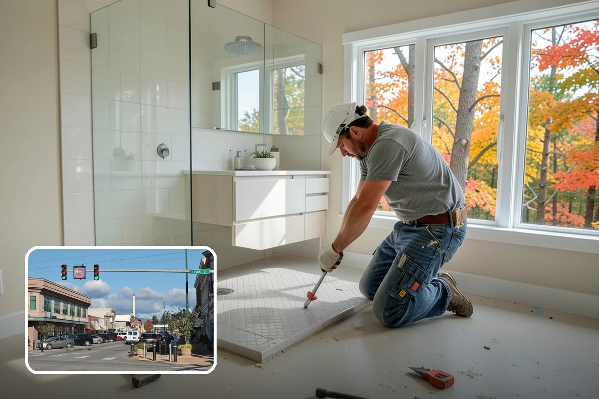 Aluminum Window Installation in Monroe, Snohomish County, WA - High strength supporting large glass spans