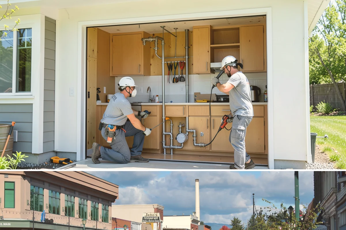 Aluminum Window Installation in Monroe, Snohomish County, WA - Aluminum installs proceed in all seasons, with dry days preferred for exterior sealing and finish work.