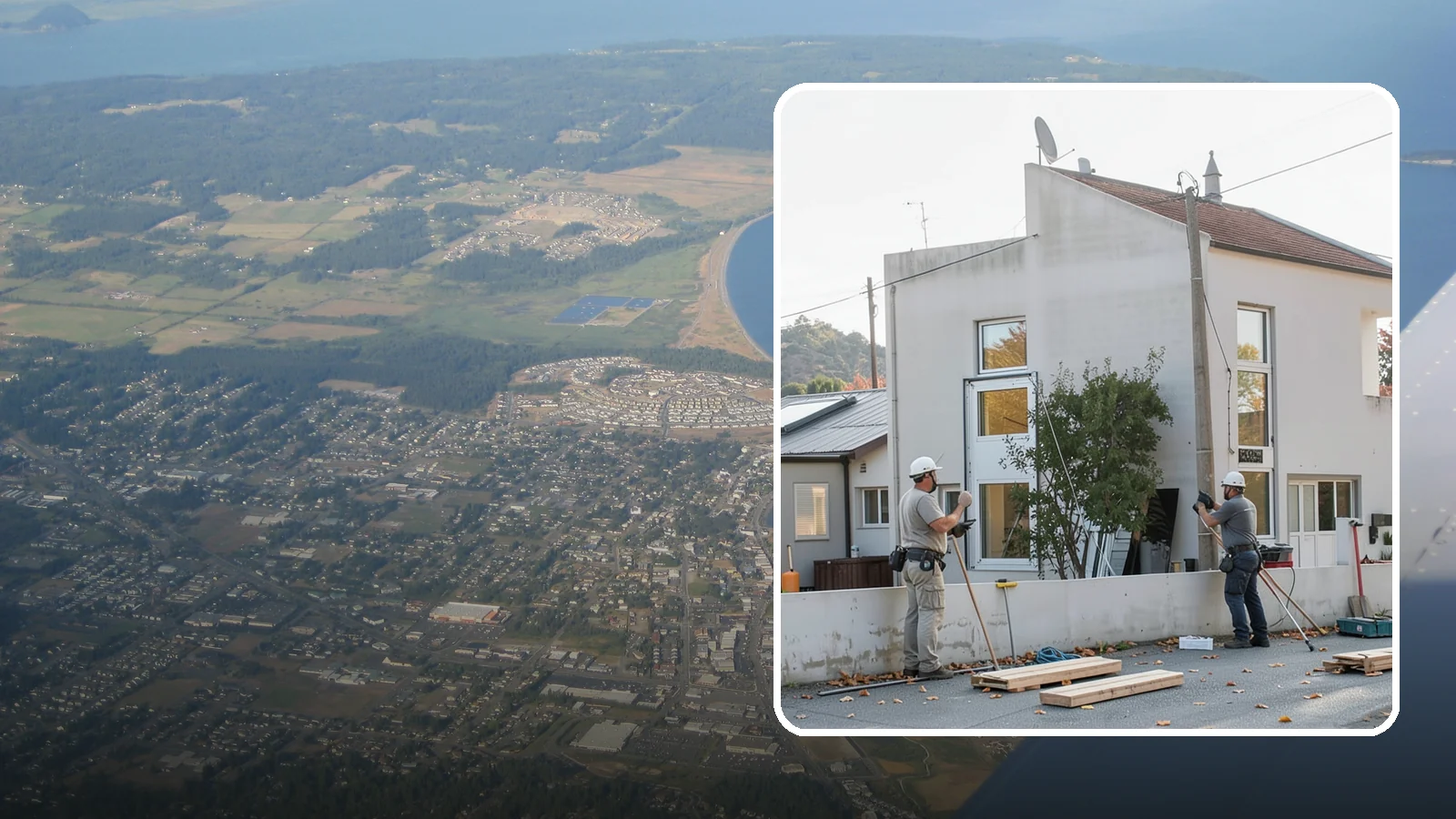 Aluminum Window Installation in Oak Harbor, Island County, WA - Installing strong, slim aluminum-framed windows well suited to modern and light-commercial projects in the Puget Sound area.
