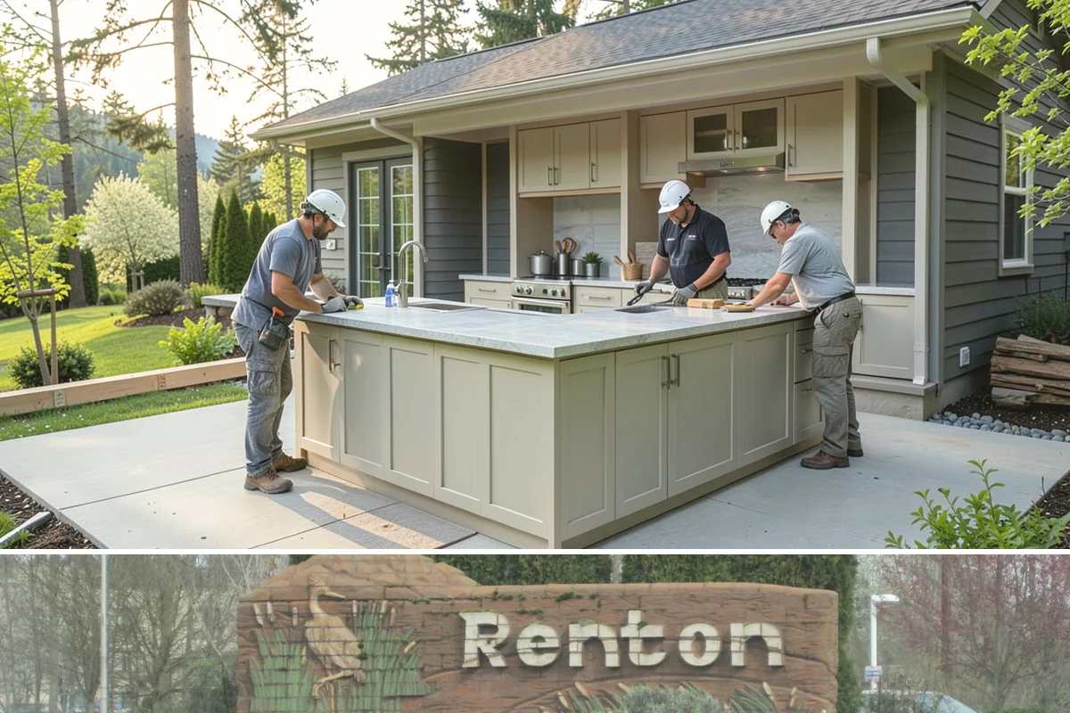 Aluminum Window Installation in Renton, King County, WA - Aluminum installs proceed in all seasons, with dry days preferred for exterior sealing and finish work.