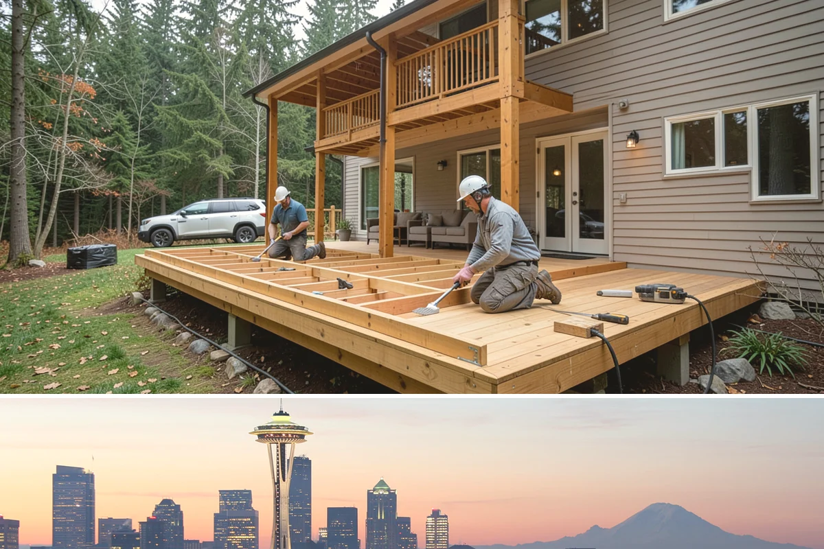 Aluminum Window Installation in Seattle, King County, WA - Aluminum installs proceed in all seasons, with dry days preferred for exterior sealing and finish work.