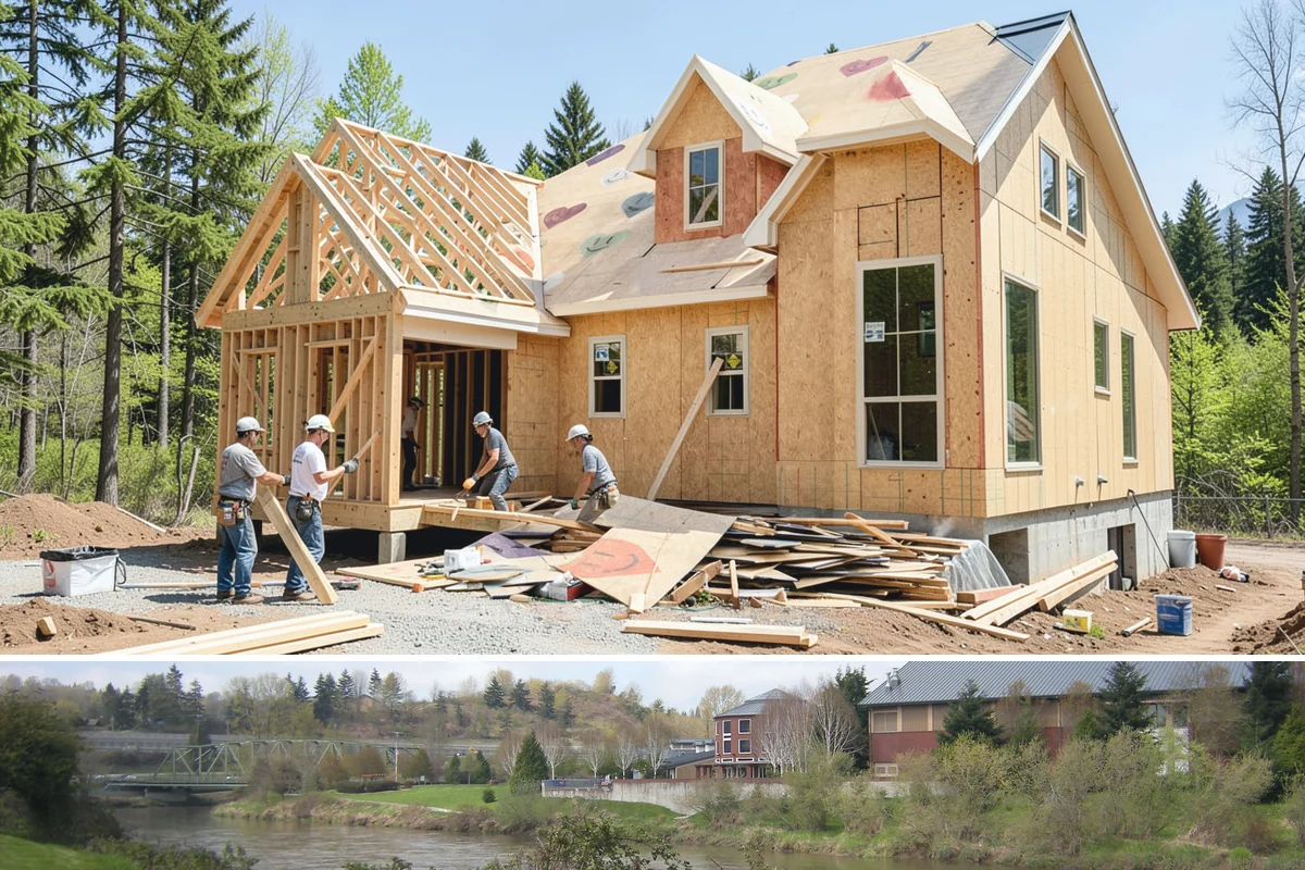 Aluminum Window Installation in Tukwila, King County, WA - Aluminum installs proceed in all seasons, with dry days preferred for exterior sealing and finish work.